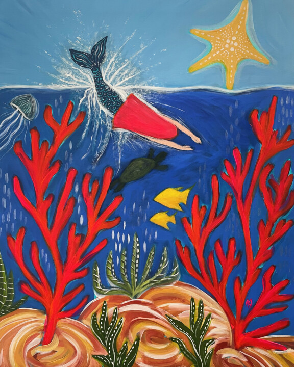 Splash 绘画, 36.2x28.7 in