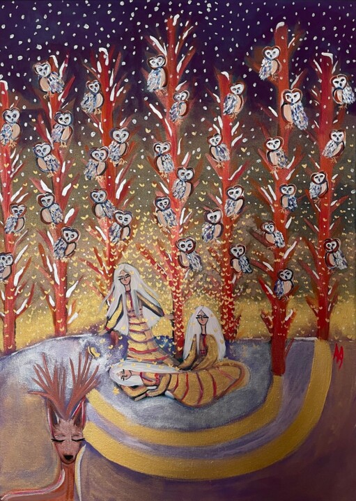 绘画,  27.6x19.7 in 