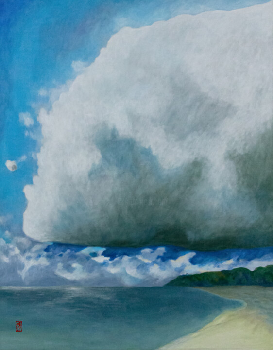 Tri (trois) Schilderij, 57,5x44,9 in