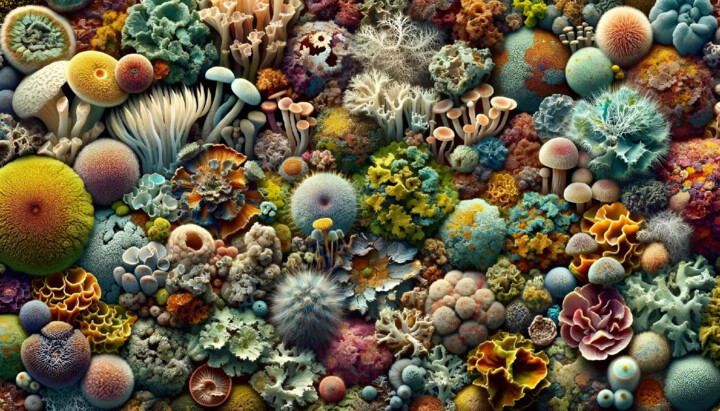 Atlas of Lichens III – A Vision of Symbiotic Growth 数字艺术