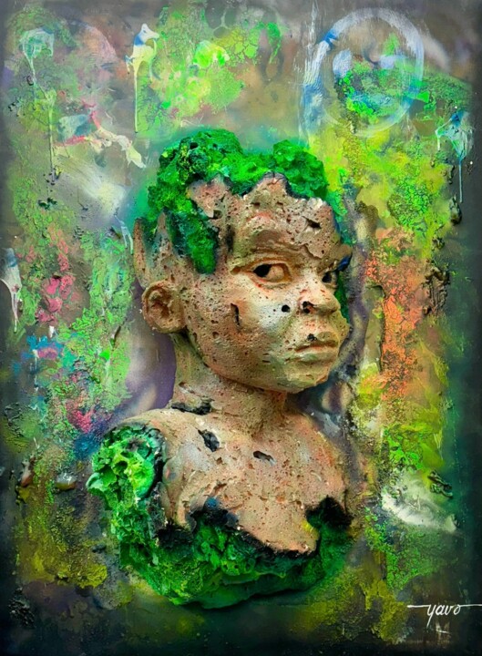 Terre vierge 绘画, 51.2x38.2 in
