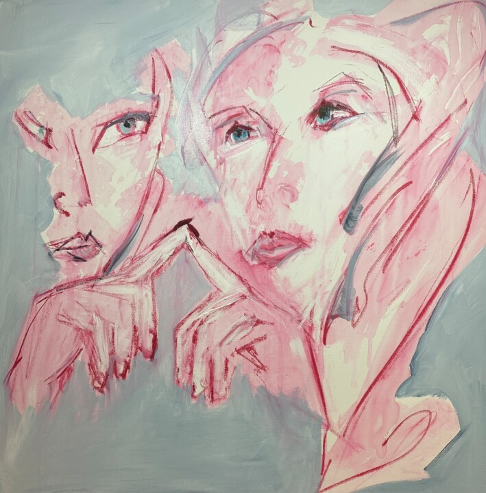 绘画,  23.6x23.6 in 