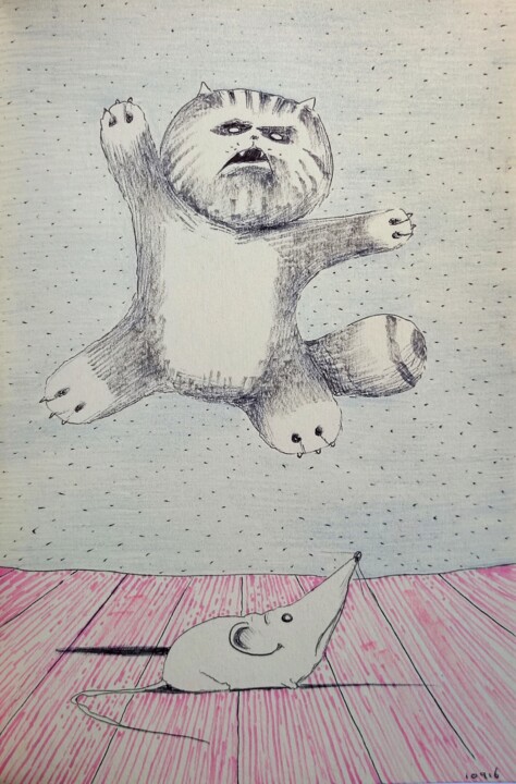 Catsegory Vol.I - 17 / This time! 그림, 8.3x5.5 in