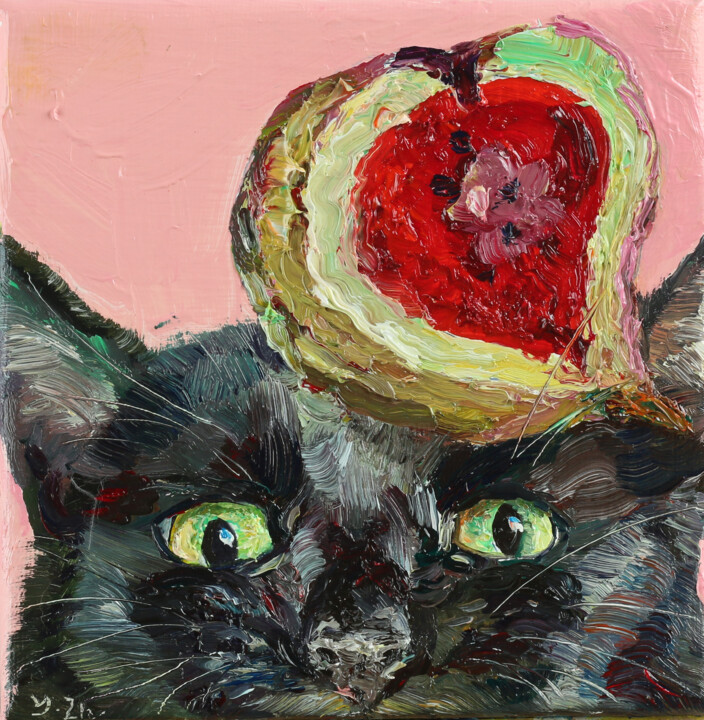 Half a fig 绘画, 5.9x5.9 in