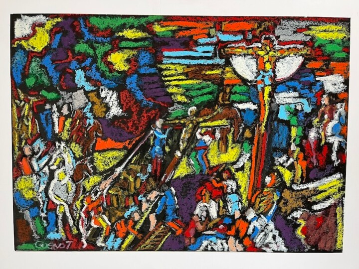 图画,  11.7x16.5 in 