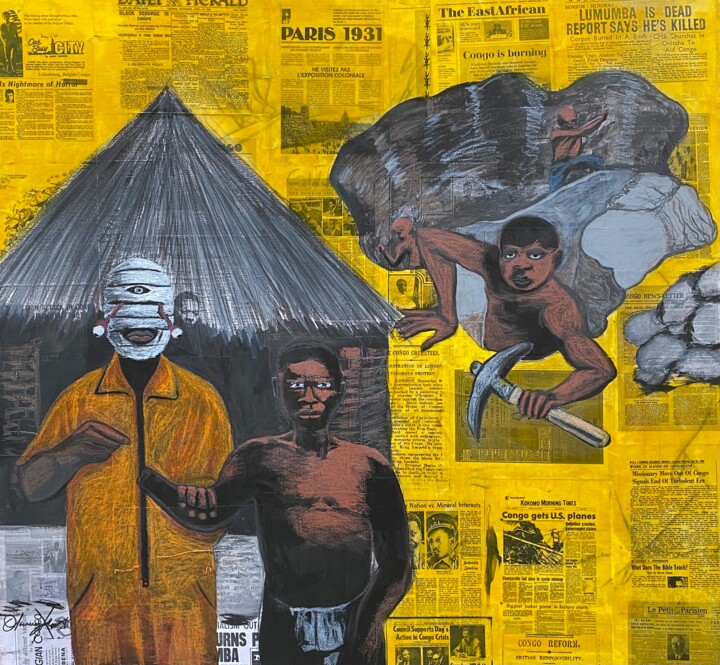 绘画,  47x49.6 in 