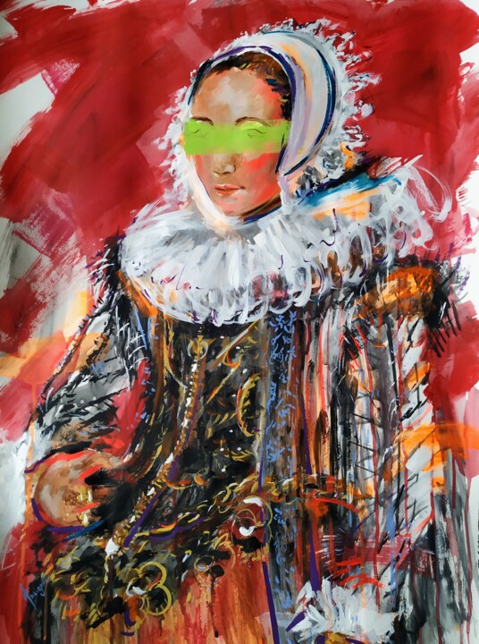 绘画,  29.9x22.1 in 