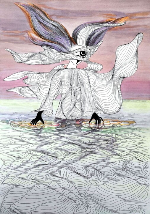 图画,  27.6x19.7 in 