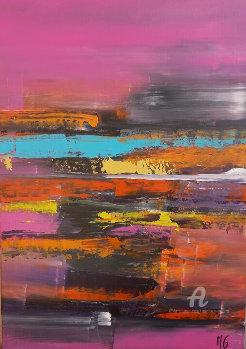 Painting,  27.6x19.7 in 