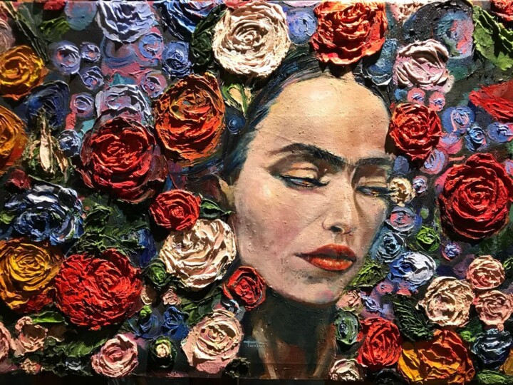 Фрида 绘画, 27.6x13.8 in