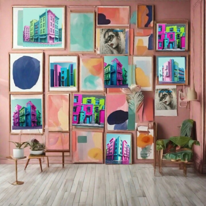 Wall Splash 数字艺术