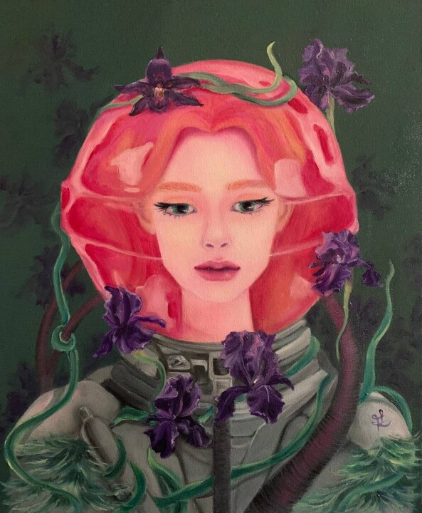 Just Stop Worrying Surreal Art 绘画, 23.6x19.7 in