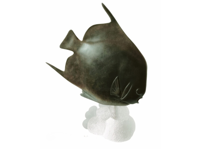雕塑,  29.1x23.2 in 