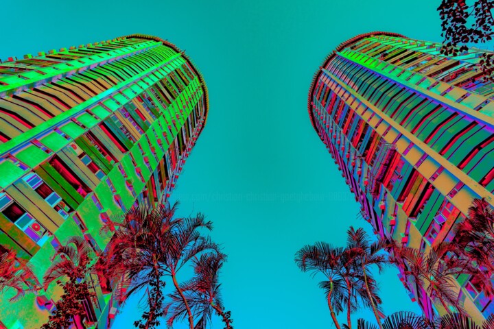 Les tours de Lai Tak, Hong Kong 摄影