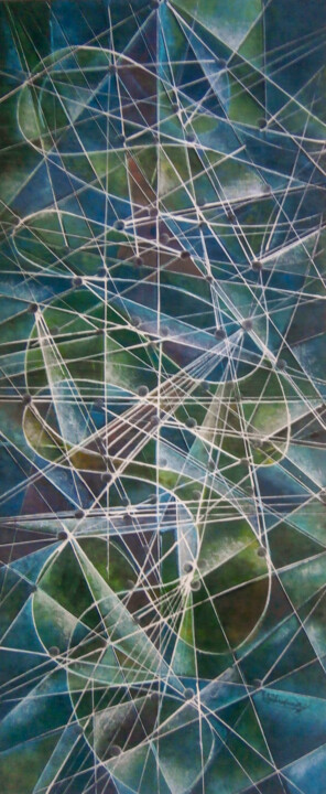 绘画,  23.6x55.1 in 