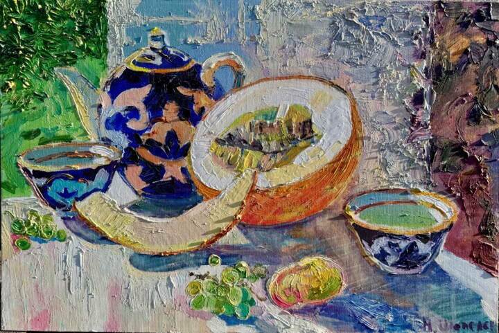 Sunny day 绘画, 15.8x23.6 in