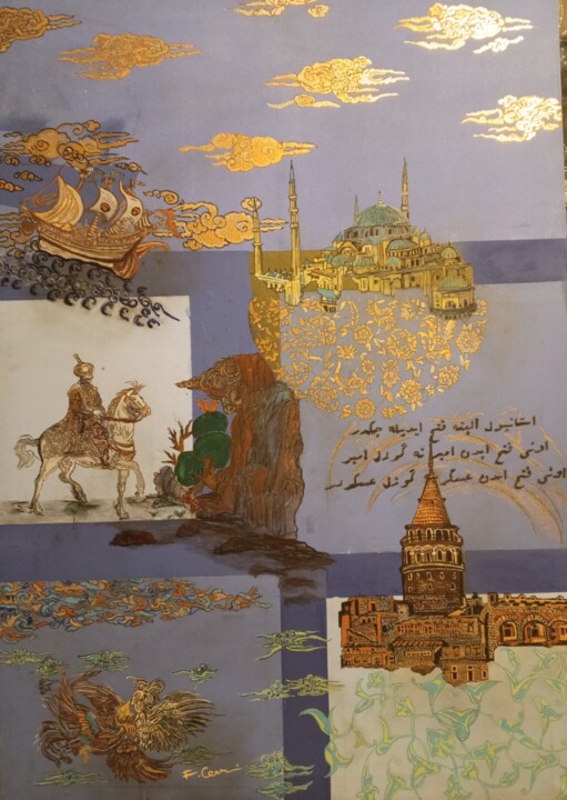 图画,  45.3x33.5 in 