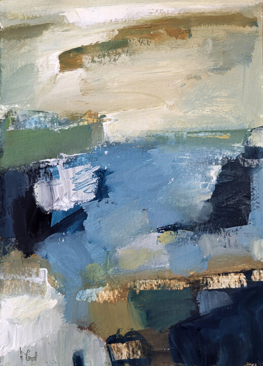 "Gouaches de Février…" başlıklı Tablo Muriel Cayet tarafından, Orijinal sanat, Guaş boya