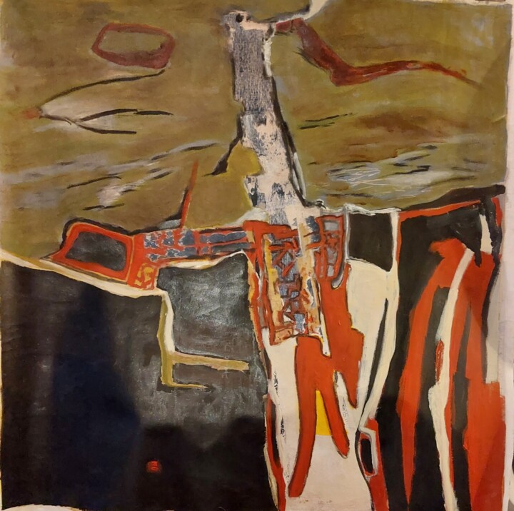 绘画,  32.3x32.3 in 