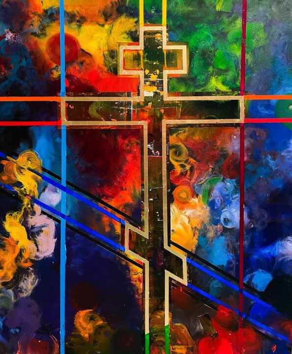 绘画,  47.2x39.4 in 