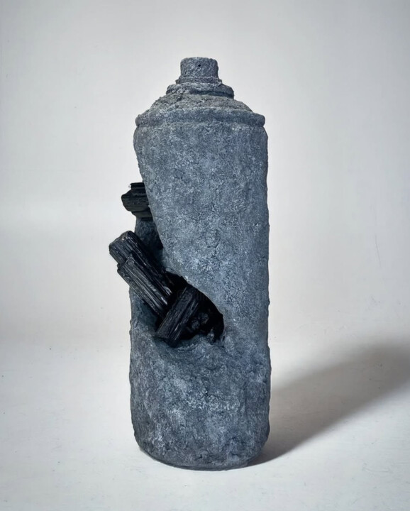 ERODED CIVILIZATION 雕塑, 7.5x2.8 in