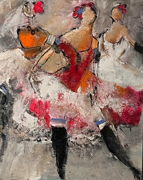 Danseuses de French 绘画, 39.4x31.5 in