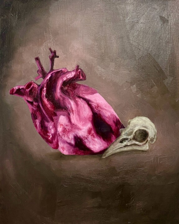 De carne y hueso 绘画, 19.7x15.8 in