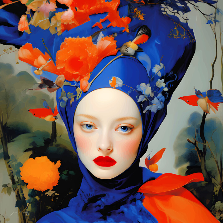 FASHION GIRL PORTRAIT SERIES N14 数字艺术