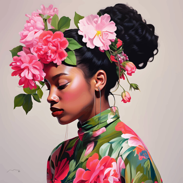 FASHION GIRL PORTRAIT SERIES N15 数字艺术