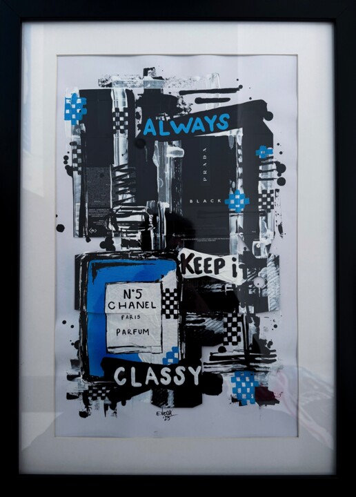 Always keep it classy Картина, 19,7x13 in
