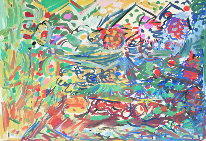 绘画,  27.2x39 in 