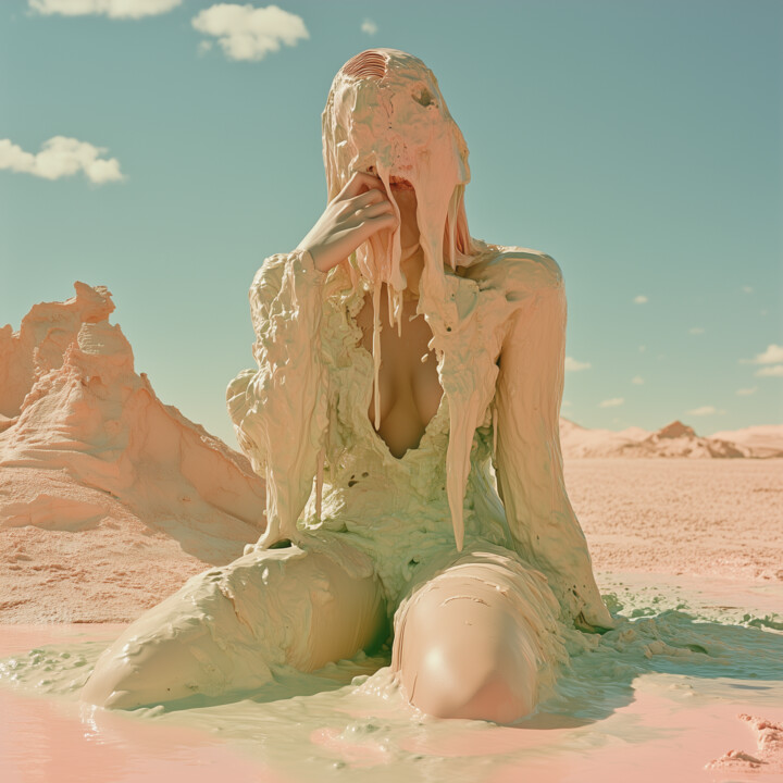 Dazed 32 Digital Arts, 27.6x27.6 in