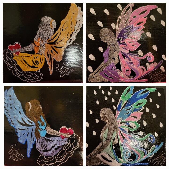 绘画,  5x5 in 