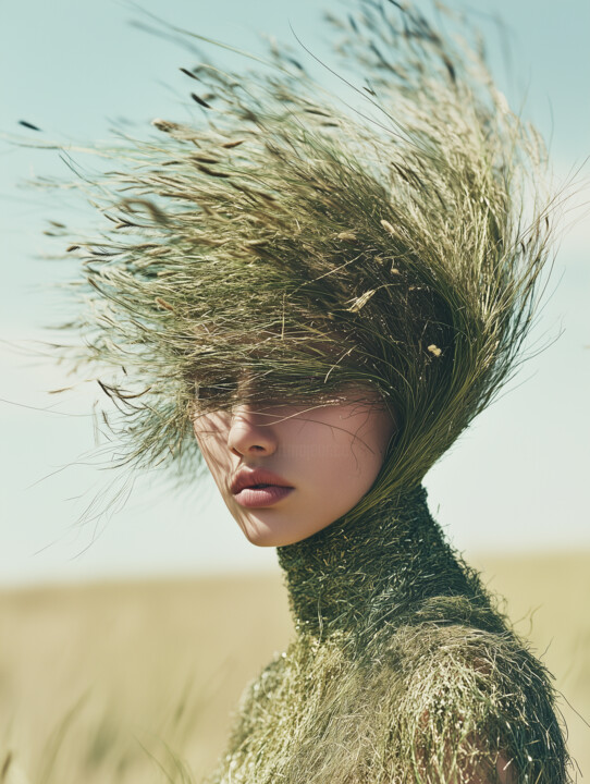 Dazed 37 数字艺术, 31.5x23.6 in