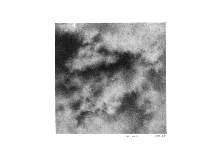图画 标题为“dessins 15x15 #8 mi…” 由Marie-Pascale Corcuff, 原创艺术品, 铅笔