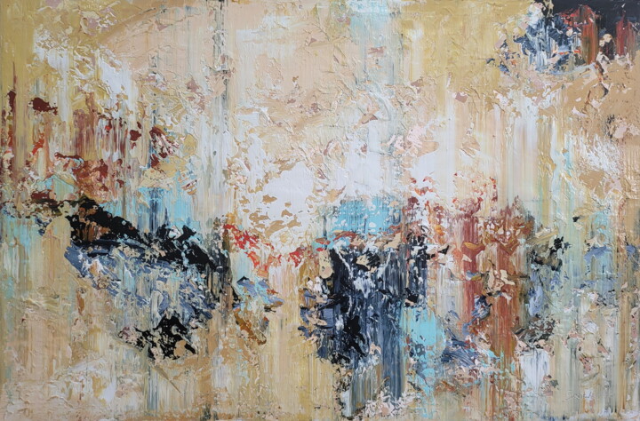 Abstract 2519 Peinture, 39,4x59,1 in