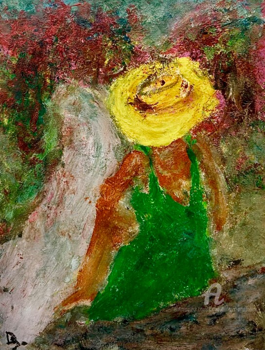 Femme au chapeau