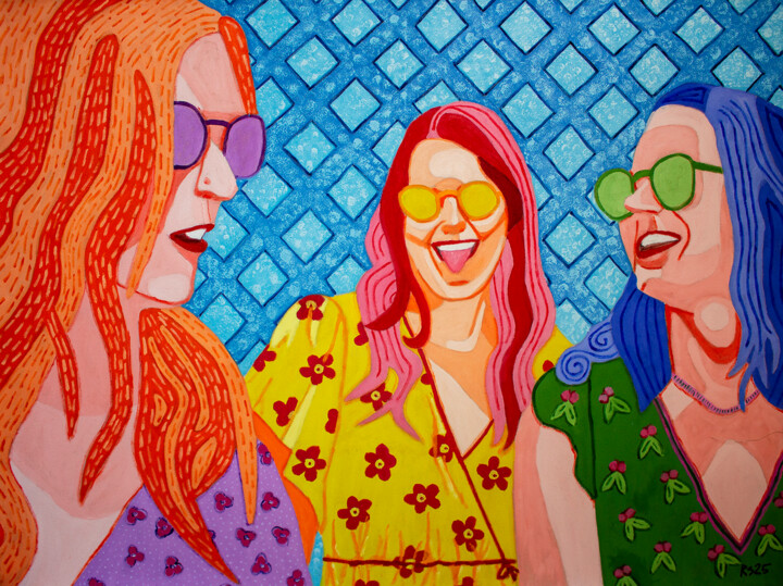 Friends No. 11 绘画, 36x48 in