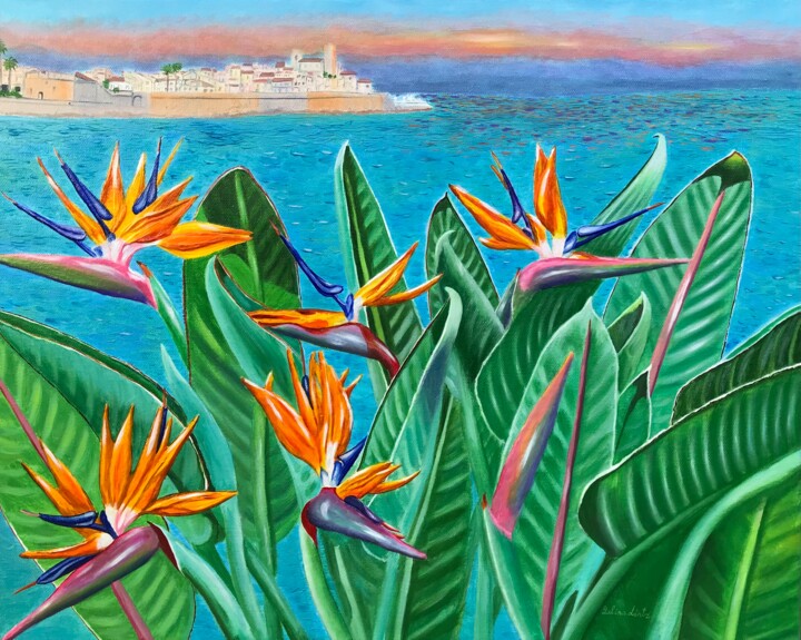 Antibes Dreamscape 绘画, 16x20 in