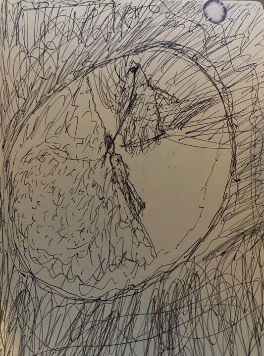 图画,  11.7x8.3 in 
