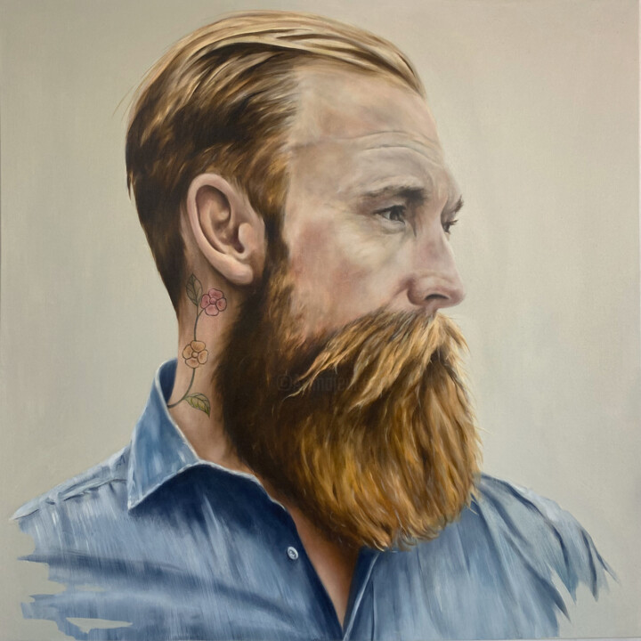The Conversation Картина, 39,4x39,4 in