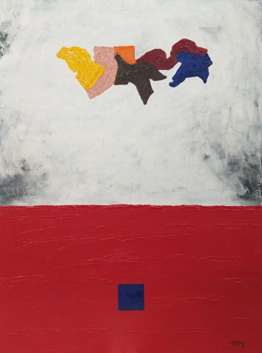 Shapeless Series No.5 绘画, 40x30 in