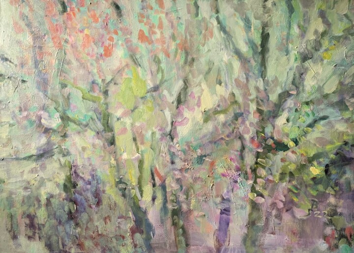 BLOOMING Pintura, 39,4x55,1 in