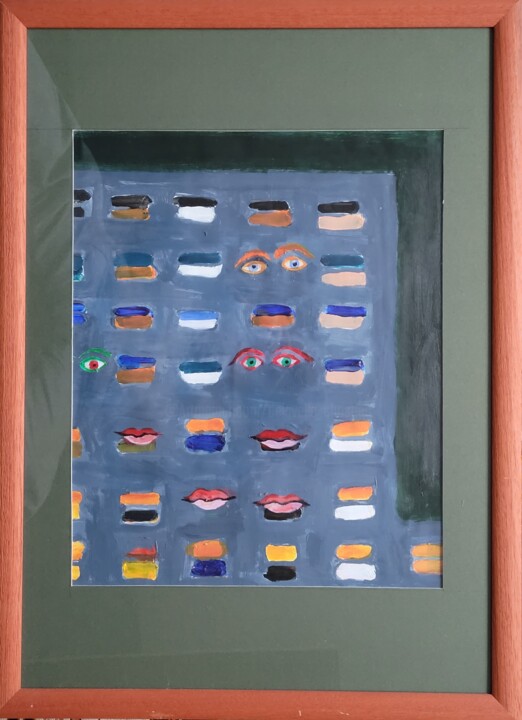 Variations 绘画, 18.9x15.4 in