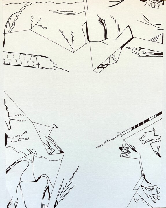 图画,  12.6x9.5 in 