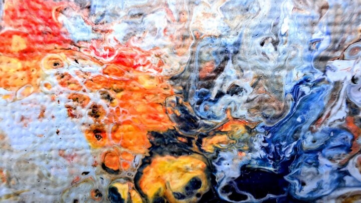 Artwork's surface or texture