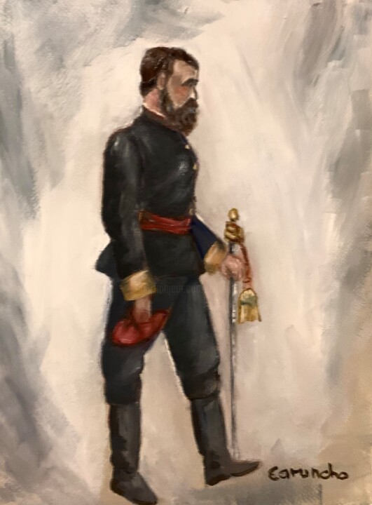 Carlos de Borbón y Austria-Este Painting, 12.6x9.5 in