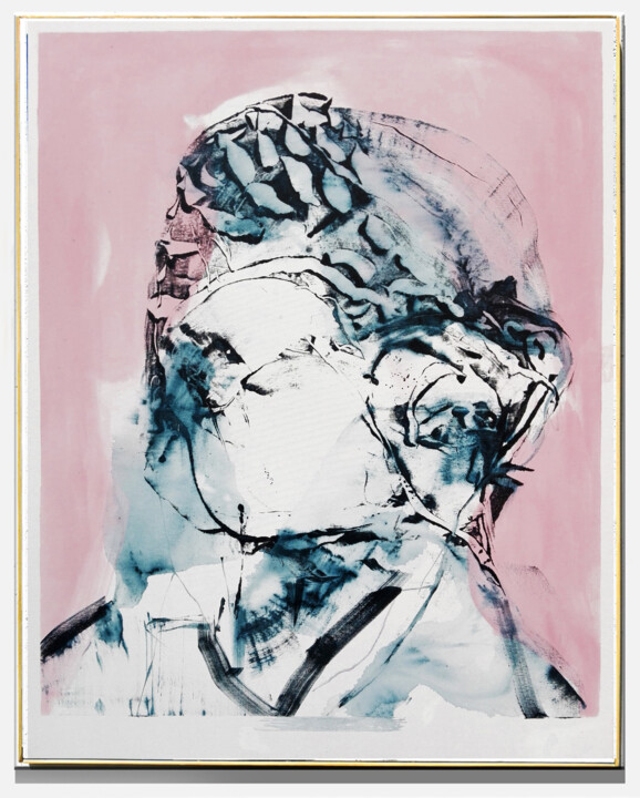 Portrait 13 绘画, 39.4x31.5 in