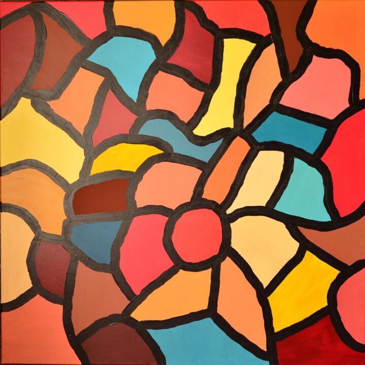 Good Vibes Only 2. 绘画, 47.2x47.2 in
