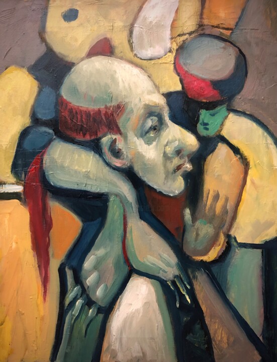 MISGIVING Pittura, 16x20 in